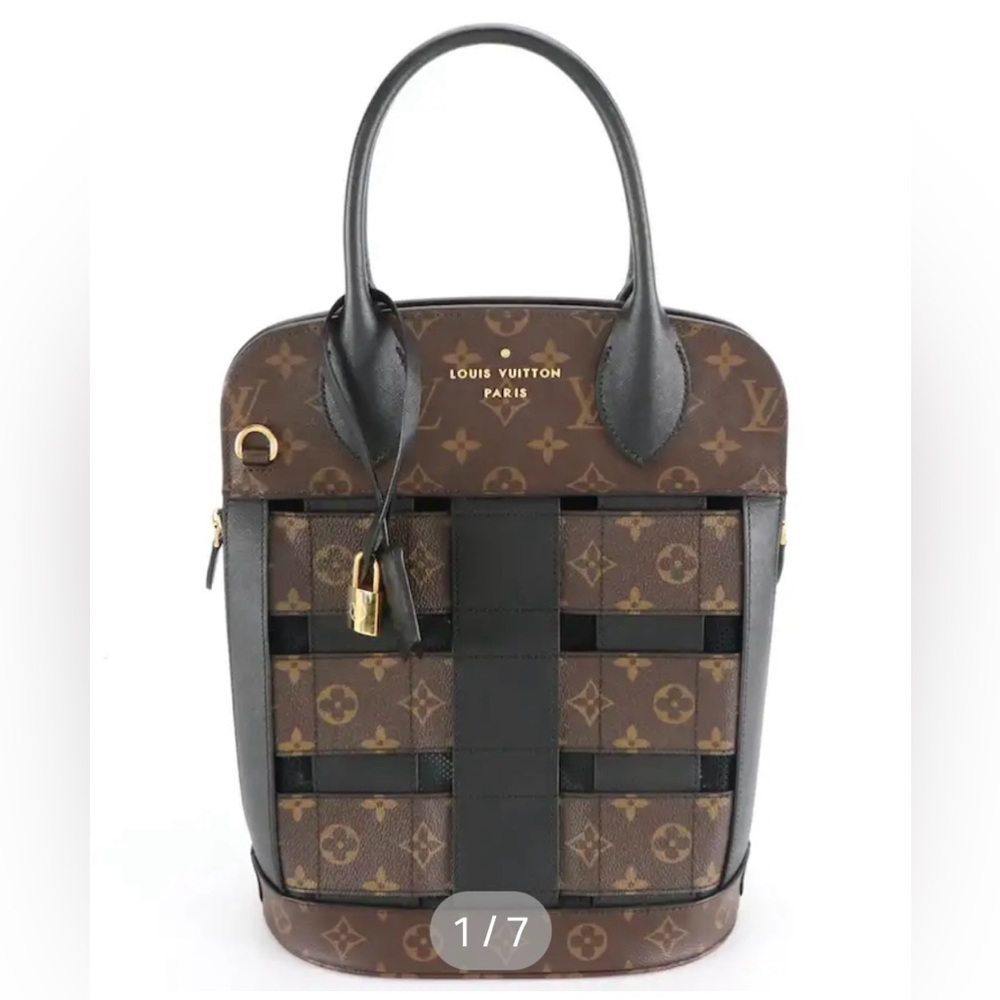 Louis Vuitton Tressage Tote in Monogram canvas and Leather